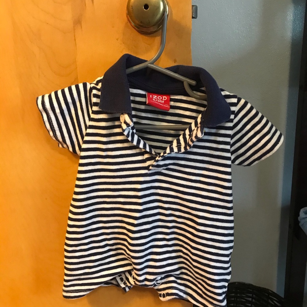 Baby Izod polo onesie
